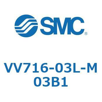 5ポートソレノイドバルブISO規格準拠 VQ用 マニホールド SMC