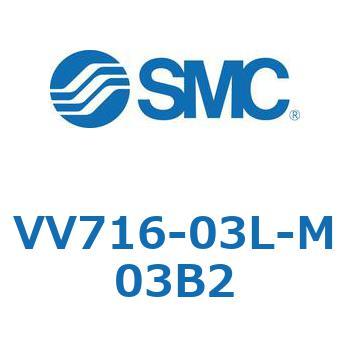 5ポートソレノイドバルブISO規格準拠 VQ用 マニホールド SMC