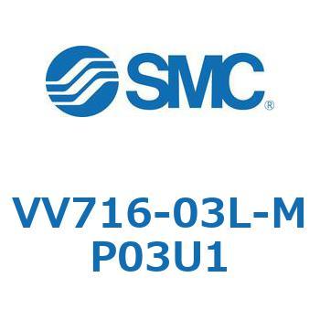 5ポートソレノイドバルブISO規格準拠 VQ用 マニホールド SMC