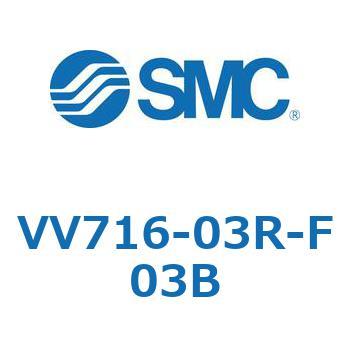 5ポートソレノイドバルブISO規格準拠 VQ用 マニホールド SMC