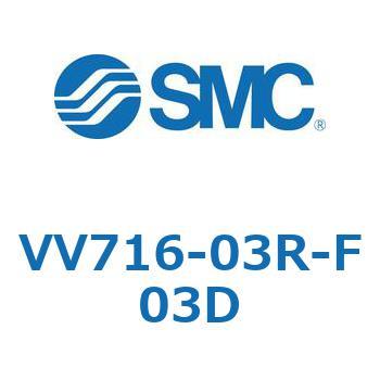 5ポートソレノイドバルブISO規格準拠 VQ用 マニホールド SMC