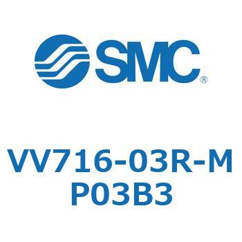 5ポートソレノイドバルブISO規格準拠 VQ用 マニホールド SMC