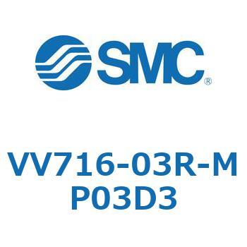 5ポートソレノイドバルブISO規格準拠 VQ用 マニホールド SMC