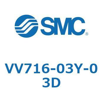 5ポートソレノイドバルブISO規格準拠 VQ用 マニホールド SMC