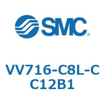 5ポートソレノイドバルブISO規格準拠 VQ用 マニホールド SMC