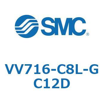 5ポートソレノイドバルブISO規格準拠 VQ用 マニホールド SMC