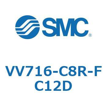 5ポートソレノイドバルブISO規格準拠 VQ用 マニホールド SMC