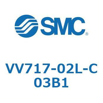 5ポートソレノイドバルブISO規格準拠 VQ用 マニホールド SMC