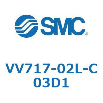 5ポートソレノイドバルブISO規格準拠 VQ用 マニホールド SMC