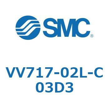 5ポートソレノイドバルブISO規格準拠 VQ用 マニホールド SMC