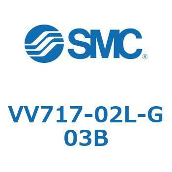 5ポートソレノイドバルブISO規格準拠 VQ用 マニホールド SMC