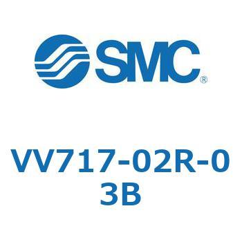 5ポートソレノイドバルブISO規格準拠 VQ用 マニホールド SMC