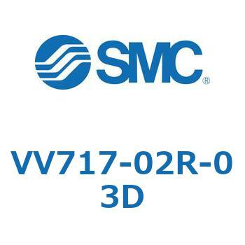 5ポートソレノイドバルブISO規格準拠 VQ用 マニホールド SMC
