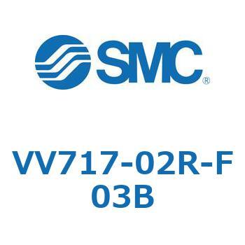 5ポートソレノイドバルブISO規格準拠 VQ用 マニホールド SMC