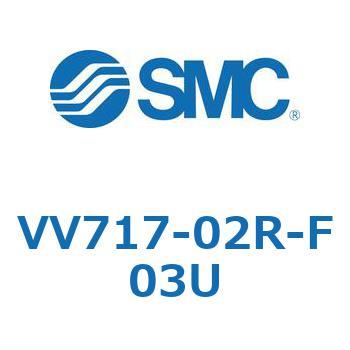 5ポートソレノイドバルブISO規格準拠 VQ用 マニホールド SMC