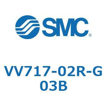 5ポートソレノイドバルブISO規格準拠 VQ用 マニホールド SMC
