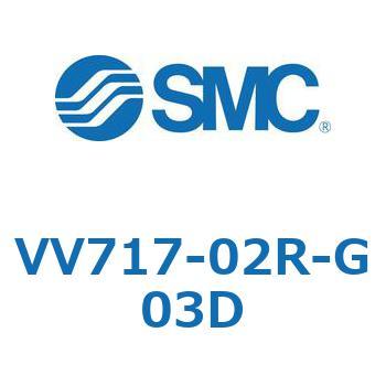 5ポートソレノイドバルブISO規格準拠 VQ用 マニホールド SMC