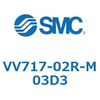 5ポートソレノイドバルブISO規格準拠 VQ用 マニホールド SMC