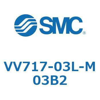 5ポートソレノイドバルブISO規格準拠 VQ用 マニホールド SMC