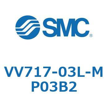 5ポートソレノイドバルブISO規格準拠 VQ用 マニホールド SMC