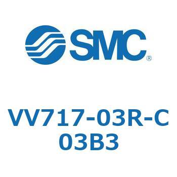 5ポートソレノイドバルブISO規格準拠 VQ用 マニホールド SMC