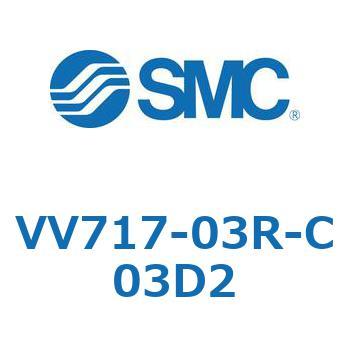 5ポートソレノイドバルブISO規格準拠 VQ用 マニホールド SMC