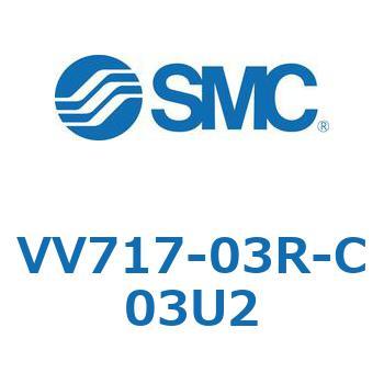 5ポートソレノイドバルブISO規格準拠 VQ用 マニホールド SMC