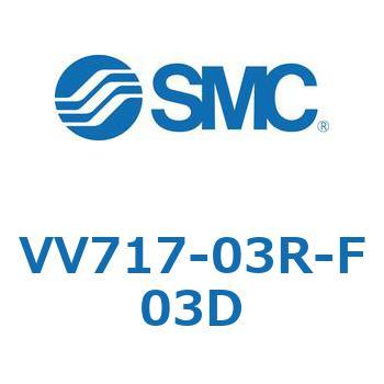 5ポートソレノイドバルブISO規格準拠 VQ用 マニホールド SMC