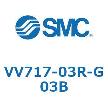 5ポートソレノイドバルブISO規格準拠 VQ用 マニホールド SMC