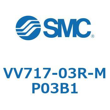 5ポートソレノイドバルブISO規格準拠 VQ用 マニホールド SMC
