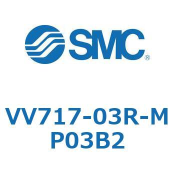 5ポートソレノイドバルブISO規格準拠 VQ用 マニホールド SMC