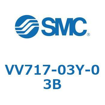 5ポートソレノイドバルブISO規格準拠 VQ用 マニホールド SMC