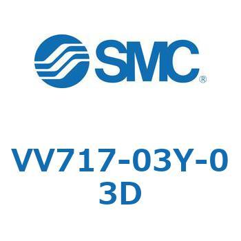 5ポートソレノイドバルブISO規格準拠 VQ用 マニホールド SMC