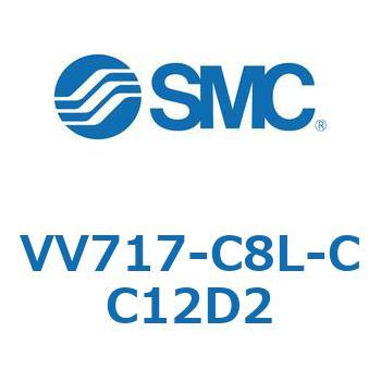 5ポートソレノイドバルブISO規格準拠 VQ用 マニホールド SMC
