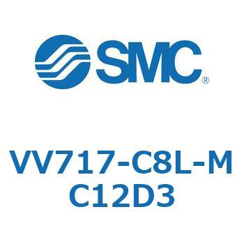 5ポートソレノイドバルブISO規格準拠 VQ用 マニホールド SMC