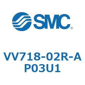 5ポートソレノイドバルブISO規格準拠 VQ用 マニホールド SMC