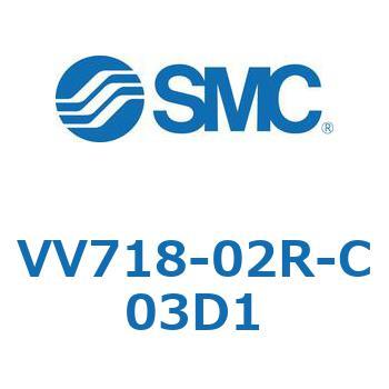 5ポートソレノイドバルブISO規格準拠 VQ用 マニホールド SMC