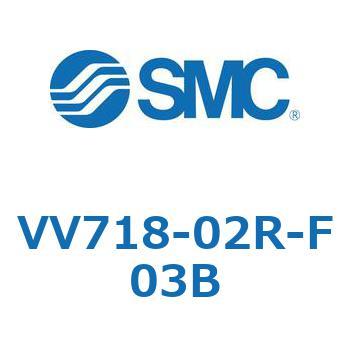 5ポートソレノイドバルブISO規格準拠 VQ用 マニホールド SMC