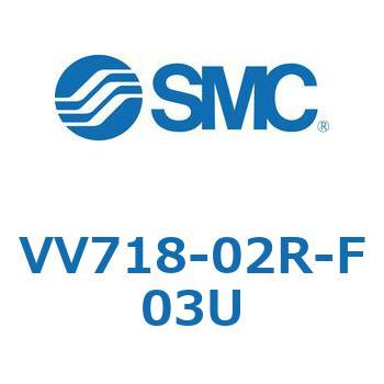 5ポートソレノイドバルブISO規格準拠 VQ用 マニホールド SMC