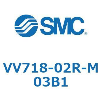 5ポートソレノイドバルブISO規格準拠 VQ用 マニホールド SMC
