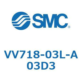 5ポートソレノイドバルブISO規格準拠 VQ用 マニホールド SMC