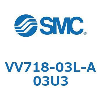 5ポートソレノイドバルブISO規格準拠 VQ用 マニホールド SMC