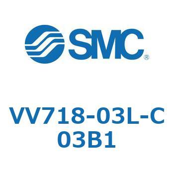 5ポートソレノイドバルブISO規格準拠 VQ用 マニホールド SMC