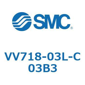 5ポートソレノイドバルブISO規格準拠 VQ用 マニホールド SMC