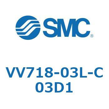 5ポートソレノイドバルブISO規格準拠 VQ用 マニホールド SMC