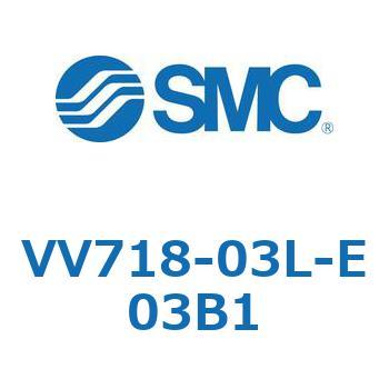 5ポートソレノイドバルブISO規格準拠 VQ用 マニホールド SMC