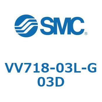 5ポートソレノイドバルブISO規格準拠 VQ用 マニホールド SMC