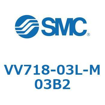 5ポートソレノイドバルブISO規格準拠 VQ用 マニホールド SMC