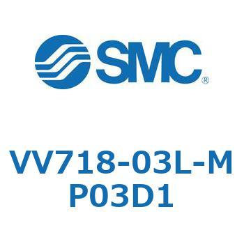 5ポートソレノイドバルブISO規格準拠 VQ用 マニホールド SMC