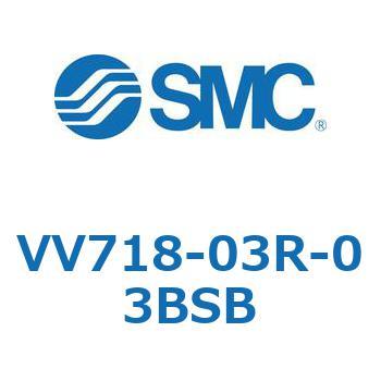 5ポートソレノイドバルブISO規格準拠 VQ用 マニホールド SMC